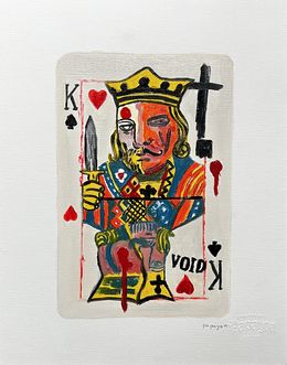 Painting, The King Who Folded, Papayon