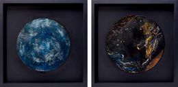 Peinture, Orbe N°1 and N°2 Diptych, Fanny Finkelman Szyller