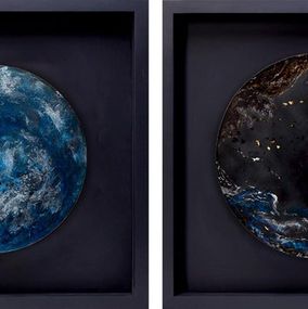 Pittura, Orbe N°1 and N°2 Diptych, Fanny Finkelman Szyller
