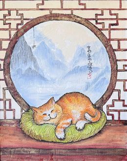 Painting, To sleep deeply and peacefully, Joanna Misoteri