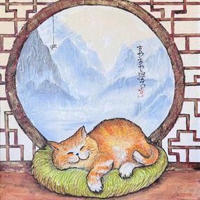 Painting, To sleep deeply and peacefully, Joanna Misoteri