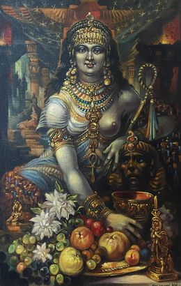 Painting, Cleopatra, Alexander Litvinov