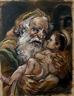 Painting, Candlemas, Alexander Litvinov