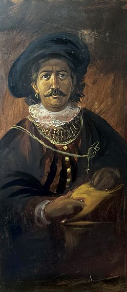 Painting, Portrait of a man, Alexander Litvinov