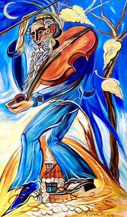 Painting, The Symphony Of Shtetl, Kirill Postovit