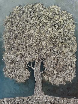 Painting, Botanical Lace, Tigran Mamikonyan