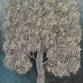 Painting, Botanical Lace, Tigran Mamikonyan