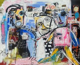 Painting, A Côté de la Cité, Thierry Clamens