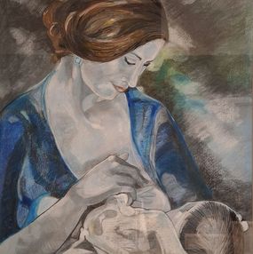 Peinture, Maternidad, Maria Brugués I Gallego