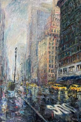 Peinture, Urban mosaic, Liubou Sas