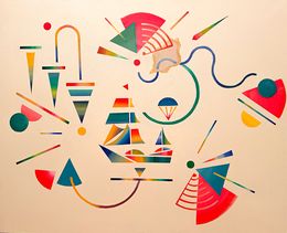 Painting, Le Hollandais volant, Laura Samori