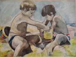 Painting, Jugant, Maria Brugués I Gallego