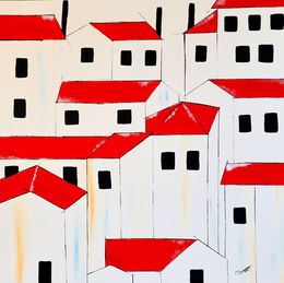 Pittura, Red Roofs, Poonam Choudhary