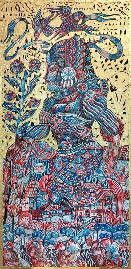 Painting, Arcane XIII (La Mort), Mina Mond