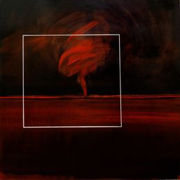 Painting, Tornade et carré n°2, Corine Sylvia Congiu