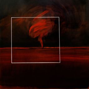 Gemälde, Tornade et carré n°2, Corine Sylvia Congiu