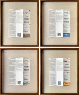 Disegno, Set of 4 Drawings. From the series Terms and Conditions, Rodrigo Spinel
