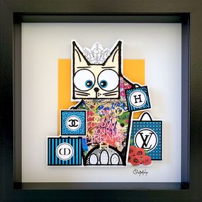 Peinture, Luxe Chat & Volupté 2, Stephanie Godann