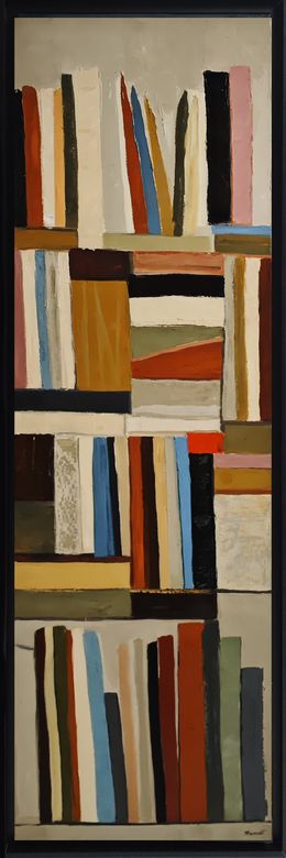 Painting, Palette de pensées, Sophie Dumont
