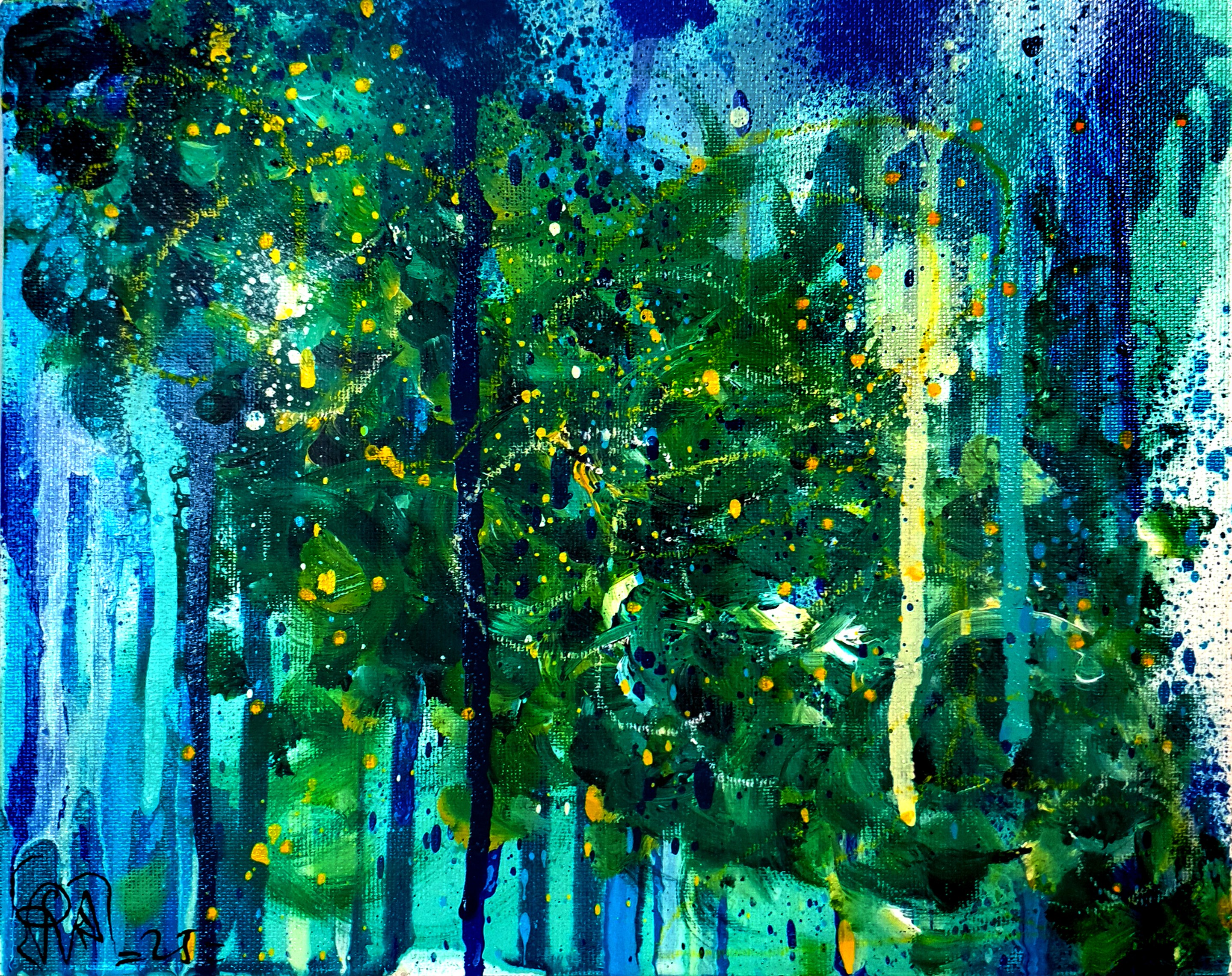 Priscilla Vettese, Abstract Marine 1 Priscilla Vettese, Abstract Marine 1