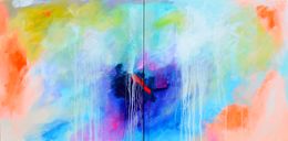 Painting, Complementary Patterns 18, Tiberiu Soos