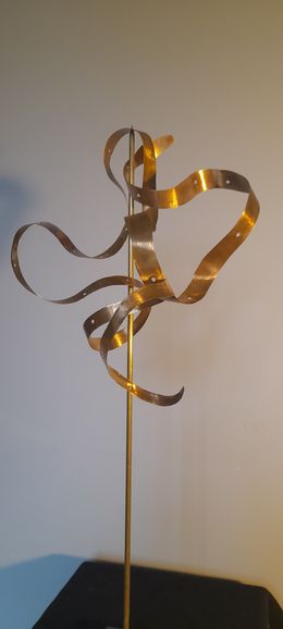 Sculpture, Serpent Doré 3, Jean-Paul Boyer