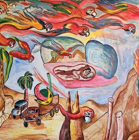 Painting, From Nine To Five (1), Victor Coll