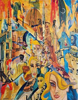 Painting, La ciudad de los condenados, Victor Coll