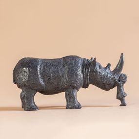 Sculpture, Me and My Rhinoceros, Sophie Verger