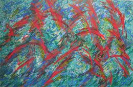 Gemälde, Bald Emotions, Bela Riera