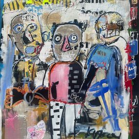 Peinture, Rodéo, Thierry Clamens