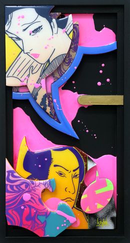 Painting, Le duel, Keymi