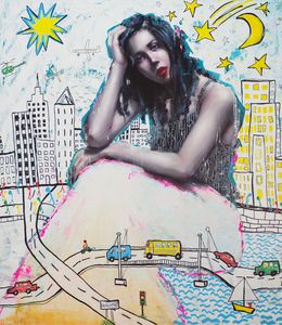 Painting, Big City Blues, Lavanelli