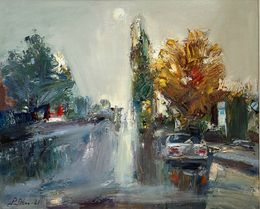 Pittura, A Misty Autumn City, Mateos Sargsyan