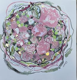 Painting, Le bouquet de Gilles, Isabelle Hirtzig