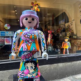 Sculpture, Playmobil Girl Marylin POP, Sophie So Moon