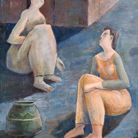 Peinture, Resting Figures, Gegham Hunanyan