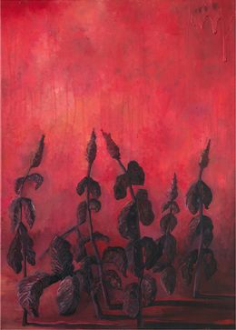 Peinture, Flori de foc / Flowers of fire, Amalia Crisan