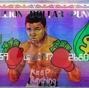 Drucke, Million Dollar Punch | Muhammad Ali, Belart Collective