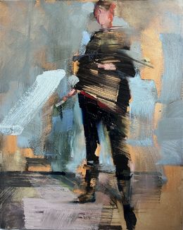 Painting, Dans les chaussons de Berhard Österman, Nushka