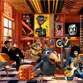 Peinture, Club 27, Miss Mouse