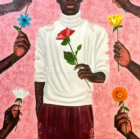 Painting, Choices III, Philip Letsu Komla