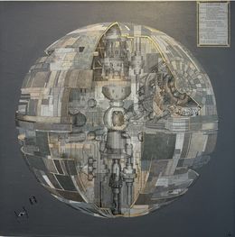 Painting, The Mechanic of a Star, Marco Araldi & Keng Wai Lee