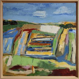 Painting, Cadence champêtre, Sophie Dumont