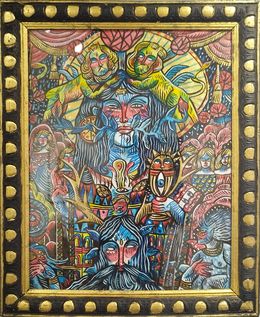Painting, Syzygie, Mina Mond