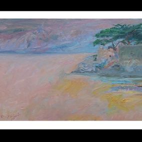 Painting, Plage, Sola Puig