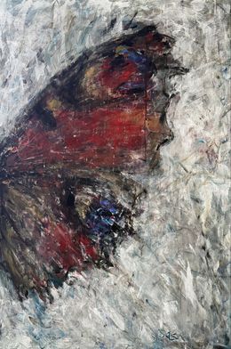 Painting, Butterfly flight, Liubou Sas