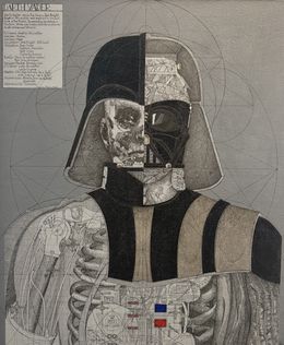 Painting, If Only You Knew the Power of the Dark Side, Marco Araldi & Keng Wai Lee