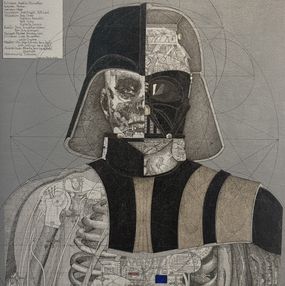 Gemälde, If Only You Knew the Power of the Dark Side, Marco Araldi & Keng Wai Lee
