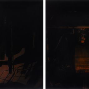 Painting, Ines I aSet Ines I, II, III and IV. Abstract paintings from the series Ines, Clemens Wolf